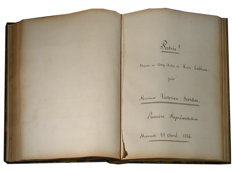 Patrie de Victorien Sardou
